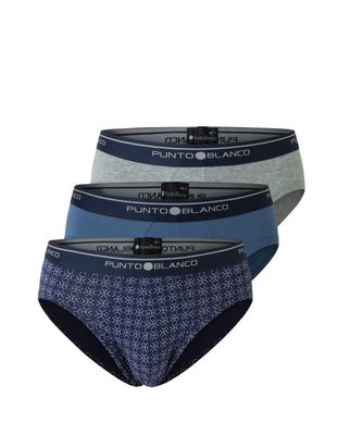 Punto Blanco Slip heren: trio pack