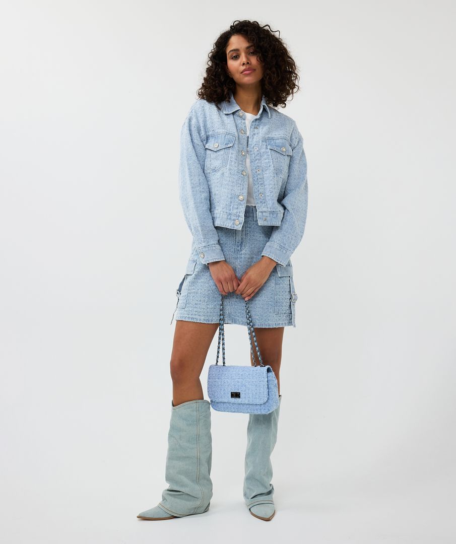 Esqualo Handtas: Jeans Boucle