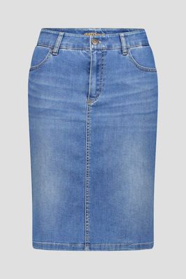 Gardeur Jeans rok: Hedi550, Jeans blauw