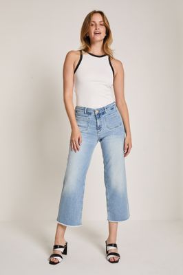 Para mi dames Jeans broek: Eve Pocket, Daily Denims, Used vintage, L26