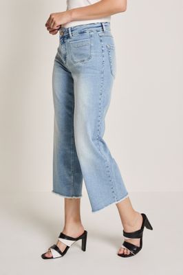 Para mi dames Jeans broek: Eve Pocket, Daily Denims, Used vintage, L26