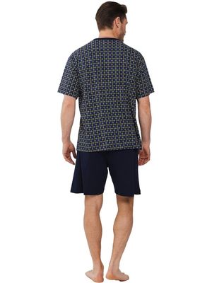 Pastunette / Robson Heren Pyjama: multi color, korte broek