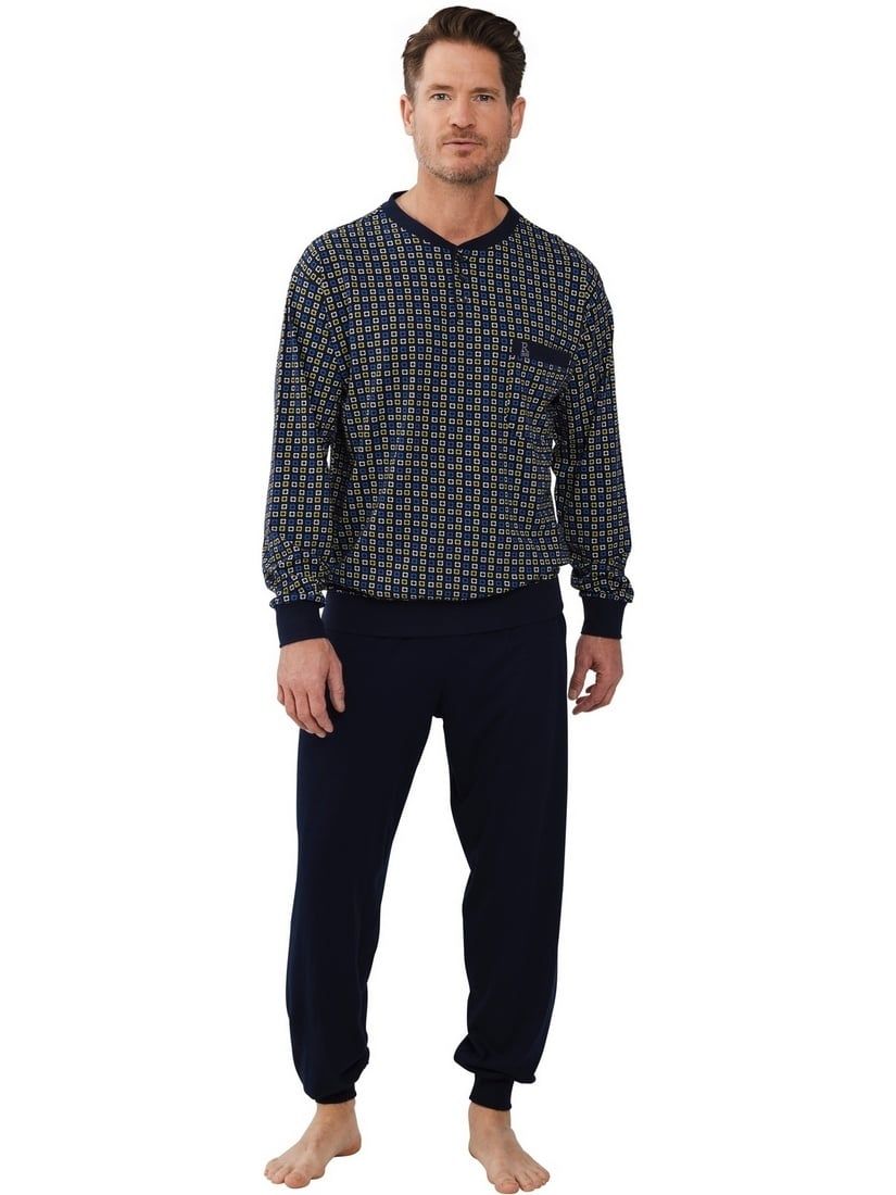 Pastunette / Robson Heren Pyjama: multi color, Lange broek