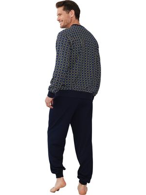 Pastunette / Robson Heren Pyjama: multi color, Lange broek