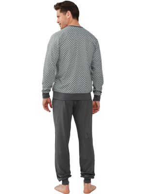 Pastunette Heren Pyjama: Groen, 100% Katoen