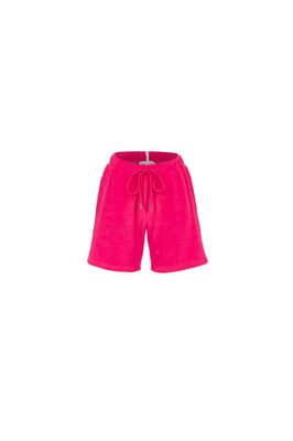 Ringella Bloomy Pyjama dames: Terry Badstof, Rood, polo shirt