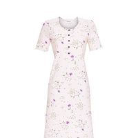 Ringella nachthemd dames: pastel roze, 105cm