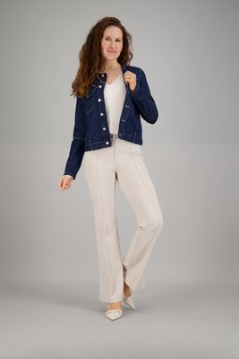 Gardeur Broek: Zaria3, pied des poules, Beige
