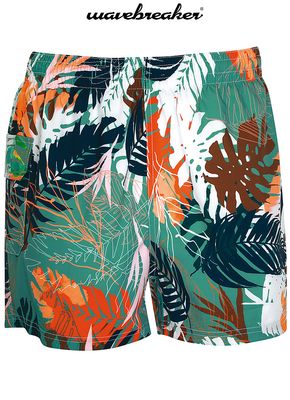 Wavebleaker Heren zwemshort: Multicolor, los model