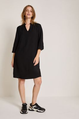 Para Mi kleed: Dani, Zwart, Flowy city