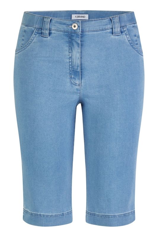 KJ Brand Bermuda: Jeans,  elastiek en knoop