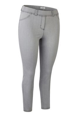 KJ Brand Jeansbroek: Grijs, Jenny, skinny, elastiek in de lenden
