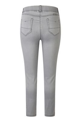 KJ Brand Jeansbroek: Grijs, Jenny, skinny, elastiek in de lenden