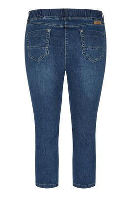 KJ Brand Jeansbroek: 7/8 lengte, Jenny, elastiek in de lenden