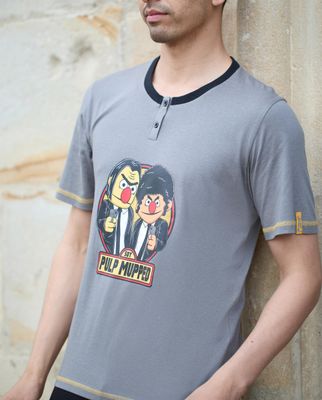 Egatex ( Soy ) Heren pyjama: Bert &amp; ernie , Korte mouw