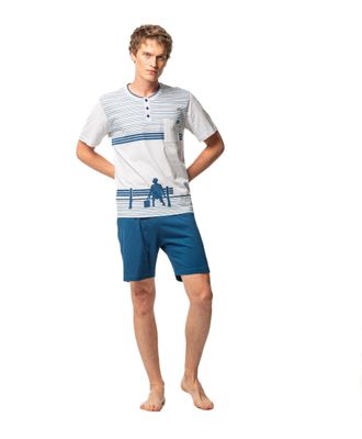 Egatex ( Soy ) Heren pyjama: Forrest Gump , Korte mouw