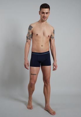 Ceceba Heren Boxershort: Duopack, Blauw, Bamboo