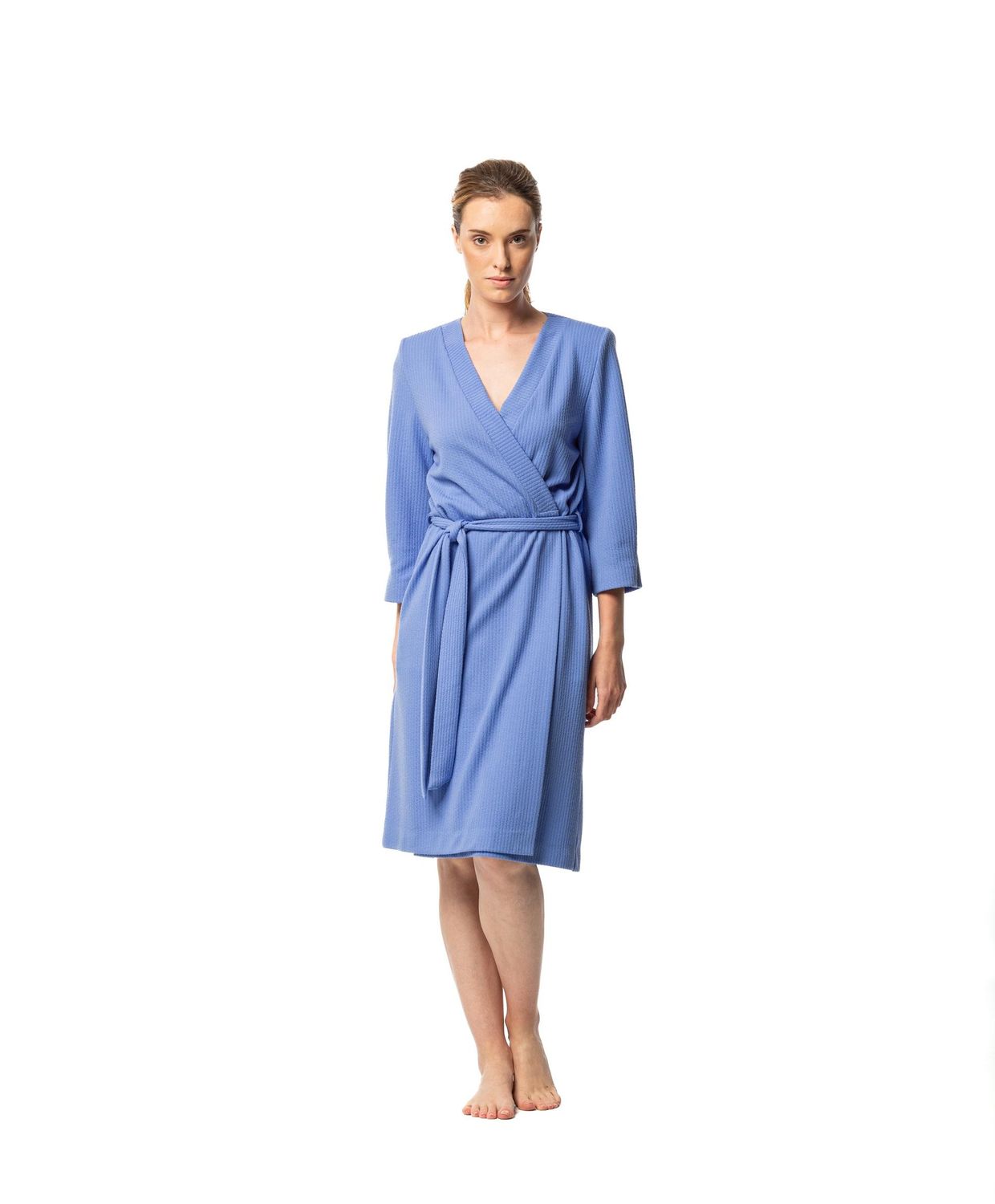 Egatex zomer kamerjas: Blauw, met riem