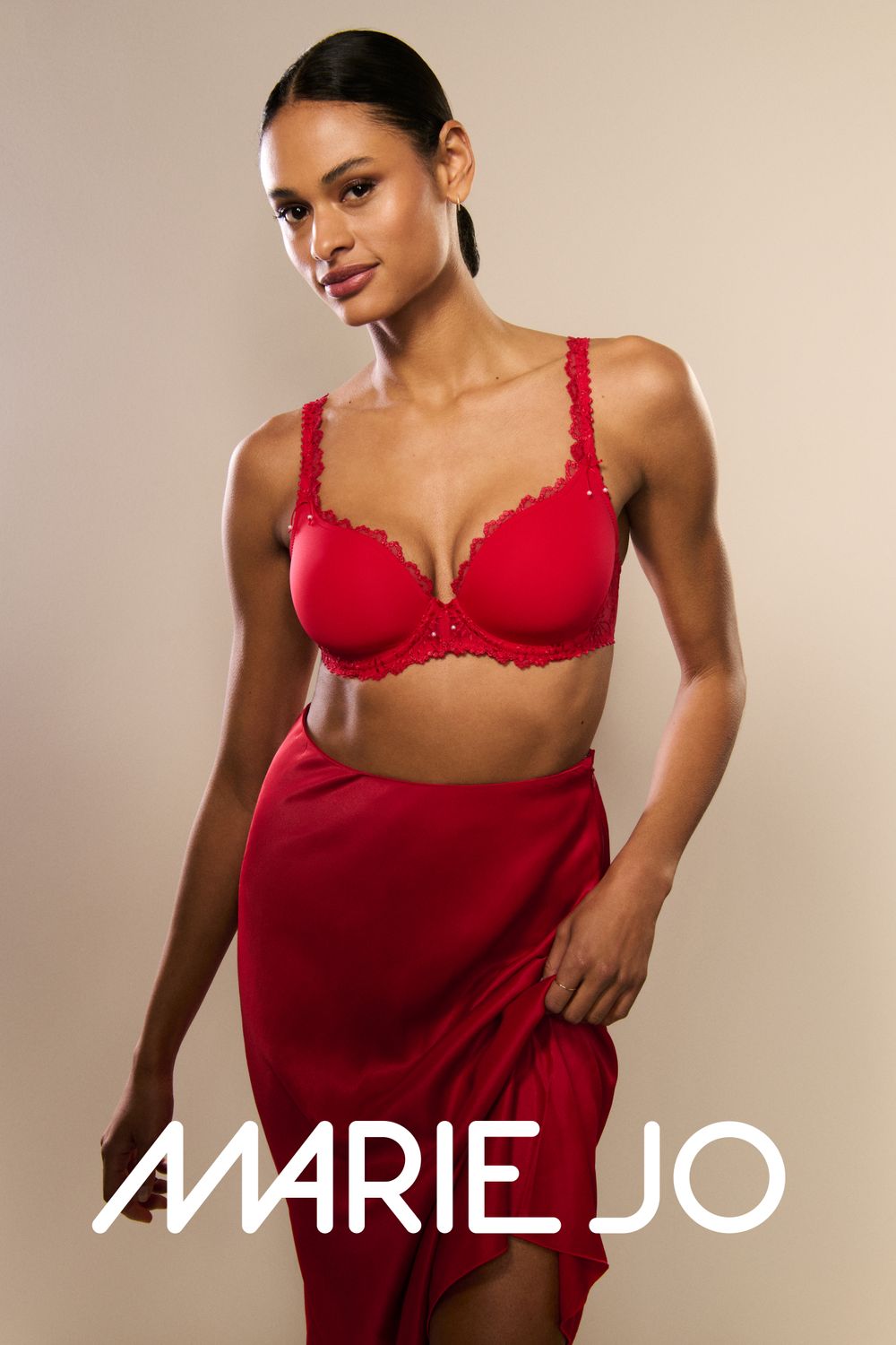 Marie Jo Voorgevormde bh: Jane, True red, Europese Maten