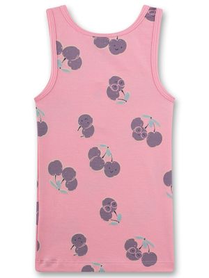 Sanetta meisjes Singlet: Kersen motief