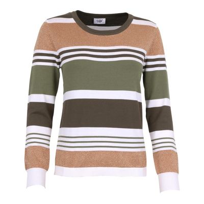 She Goes LaLa Dames pull: Gabi, Kaki / beige
