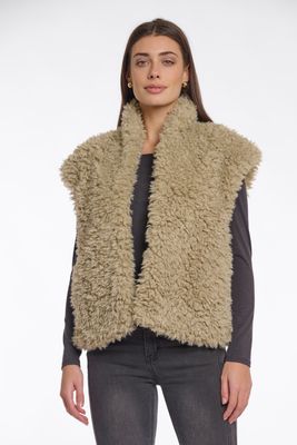 Rino &amp; Pelle teddy bodywarmer: Freya, Green Mist,