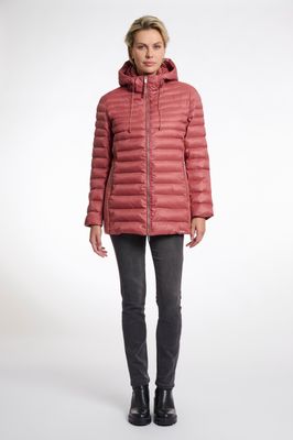 Rino &amp; Pelle Winterjas met kap: Indira, Red Ochre