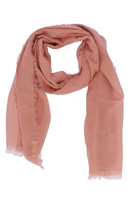 Signe Nature Sjaal: oud roze, fijne kwaliteit