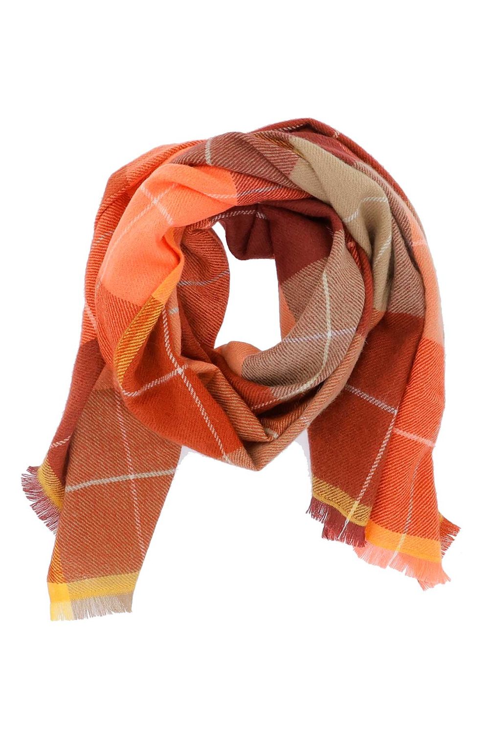 Signe Nature Sjaal: verschillede kleuren, warm