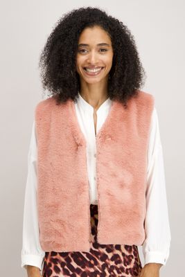 Signe Nature Jas; OPGEPAST, Bordeaux kleur