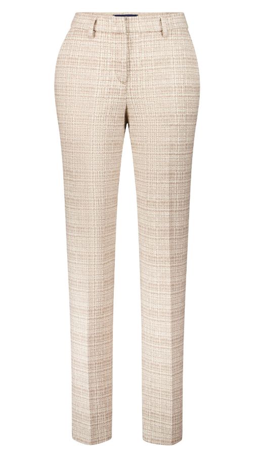 Gardeur Broek: Friedl1, Beige, Elastiek en knoop