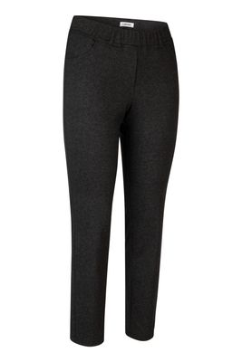 KJ Brand dames broek: Jenny, Donker blauw/zwart , Duitse maten, elastiek in de lenden