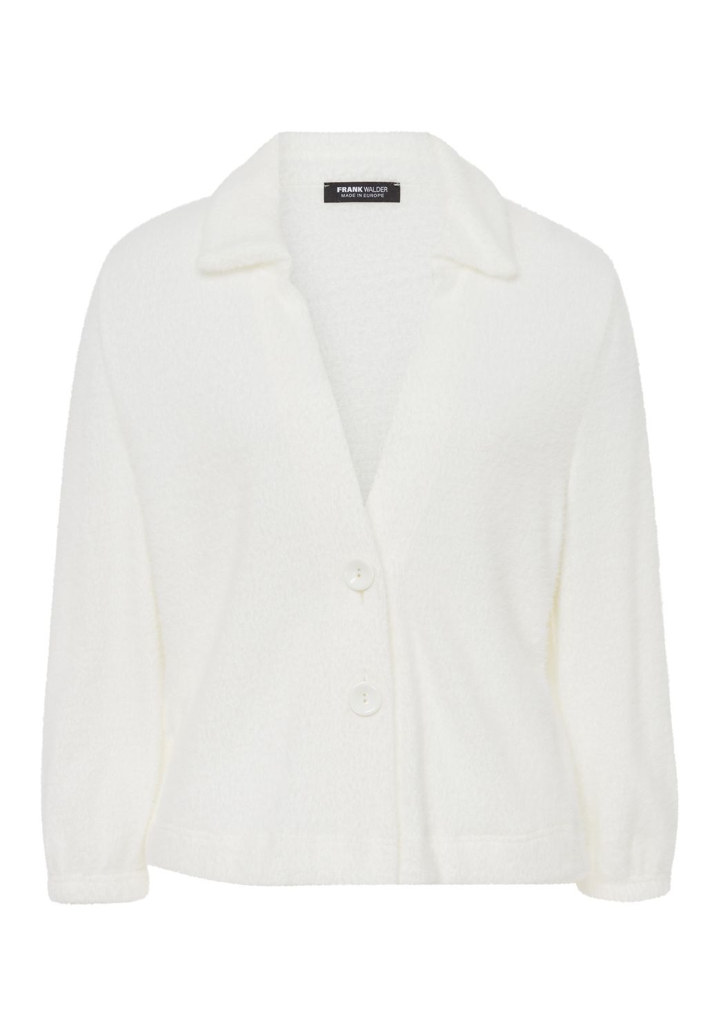 Frank Walder Gilet met knopen: wit