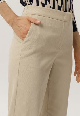Frank Walder broek: Beige, ribfluweel, Anna