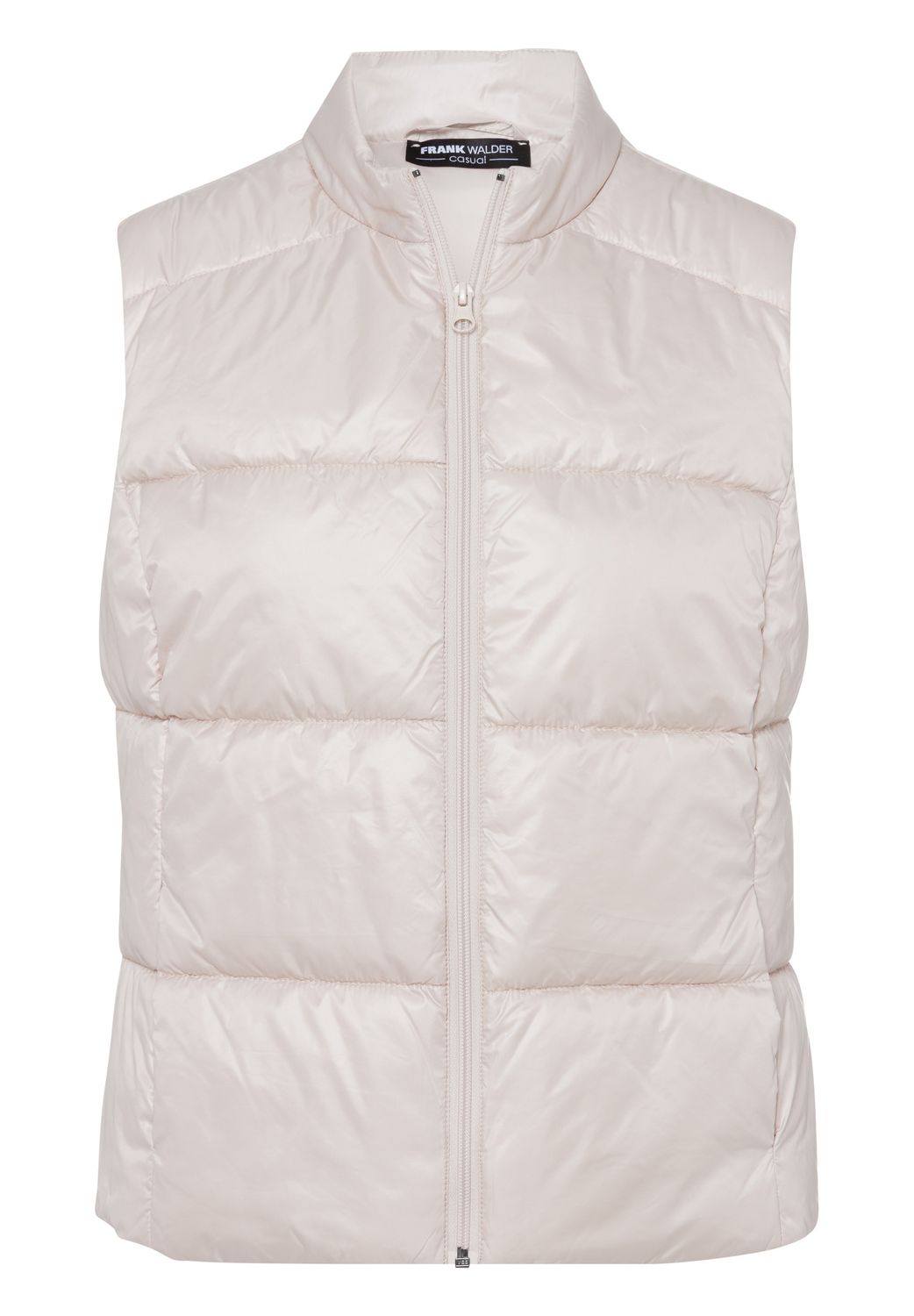 Frank Walder  Dames Bodywarmer: Zand kleur, Gewatteerd