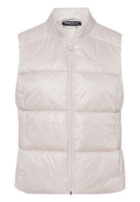 Frank Walder  Dames Bodywarmer: Zand kleur, Gewatteerd