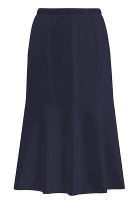 Frank Walder Dames Klok rok: Donker blauw