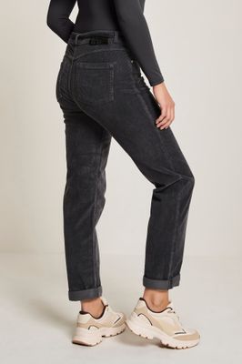 Para Mi Dames Broek: Bobby, Vintage corduroy, Deep Antra