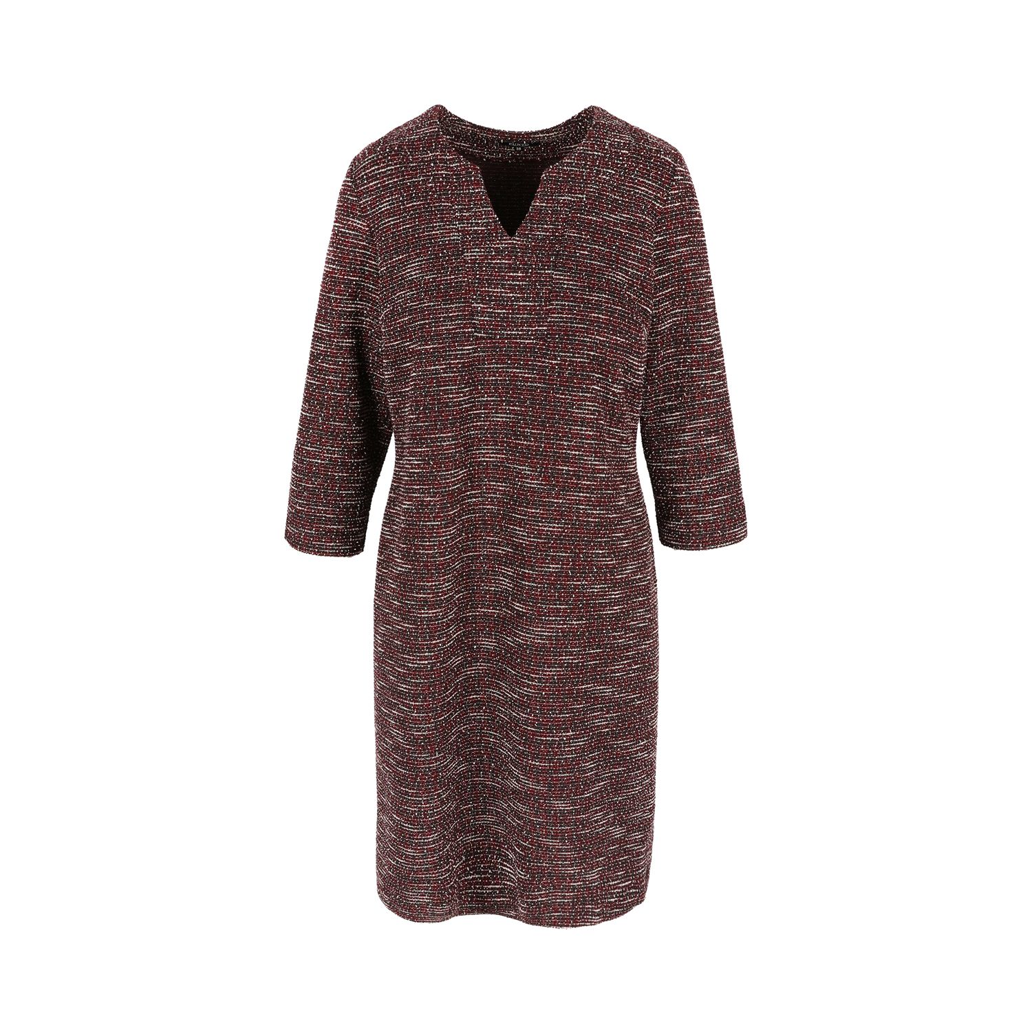 Punto One kleed: Bordeaux, boucle stof