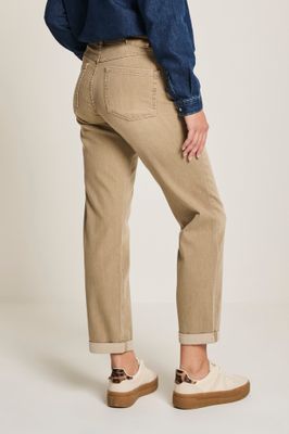 Para Mi Broek: Boddy, Vintage Denim, Beige, L30