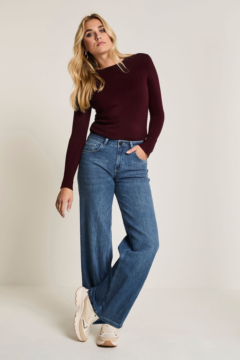 Para Mi Jeans broek: Mira Daily Denims, Smokey Indigo