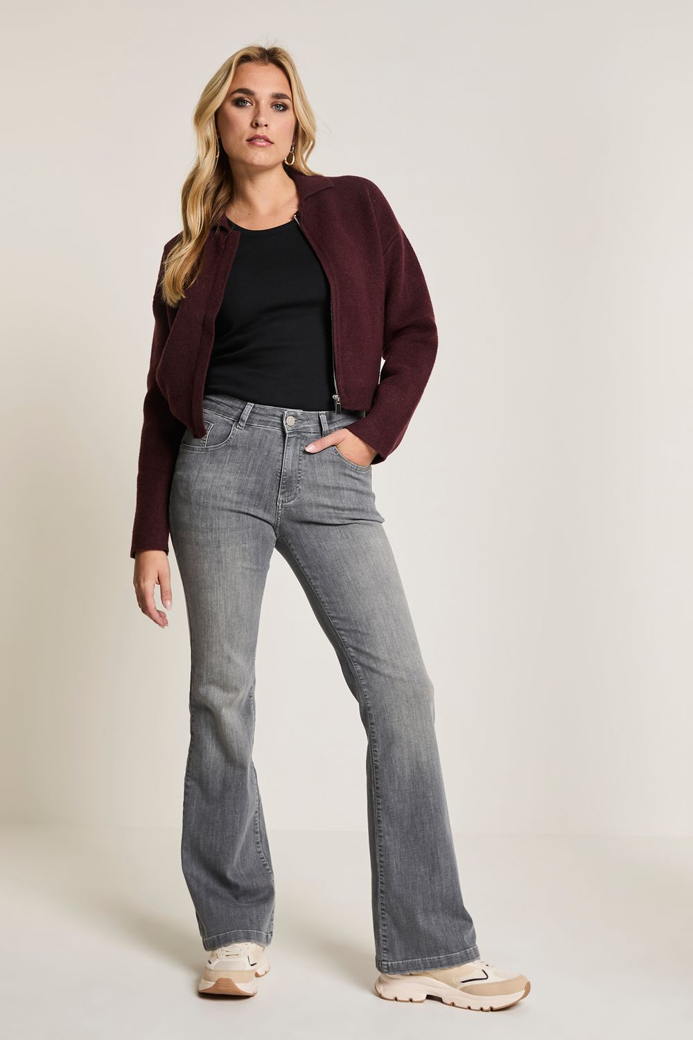 Para Mi Jeansbroek:  Jade, Grey Used, Daily Denims L32