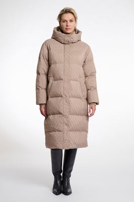 Rino &amp; Pelle winterjas: Zestte, Toffee kleur, lang model