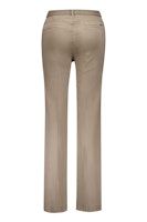Gardeur Dames Jeansbroek: Zilla1, Taupe, elastiek in de lenden