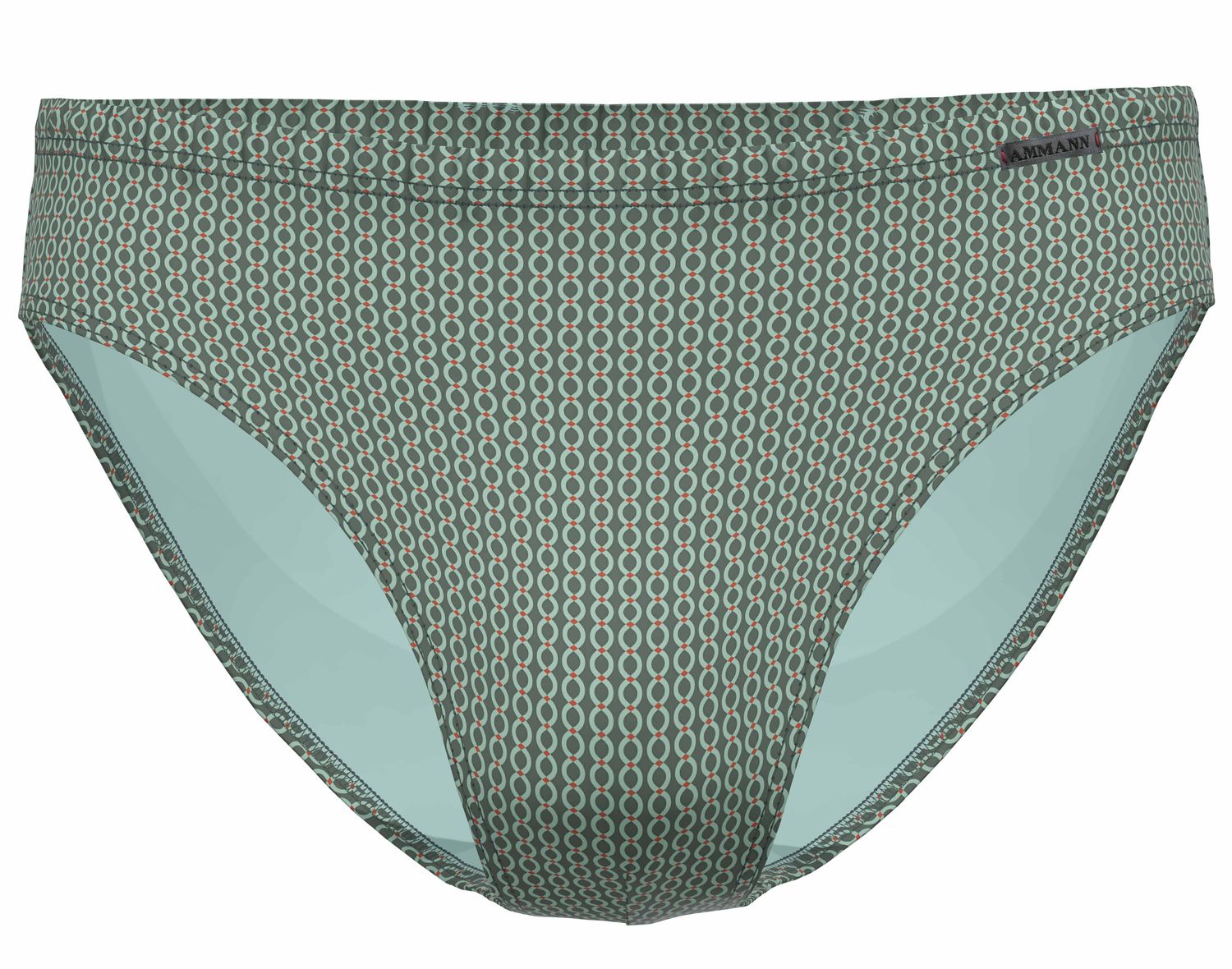 Ammann Slip Heren: geprint, Midi model, Gots slip