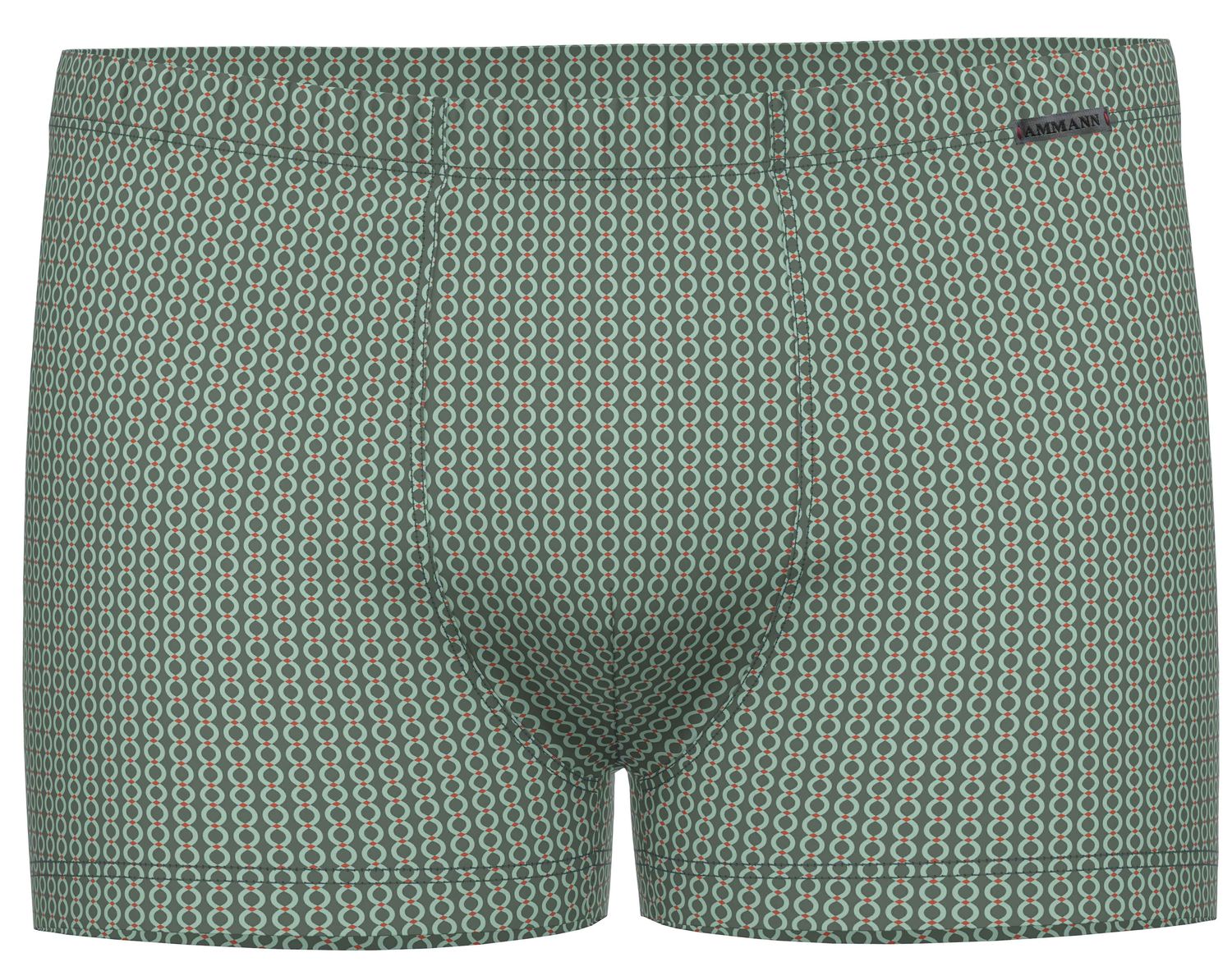 Ammann Boxer Heren: geprint, Gots retro Short tot 3XL