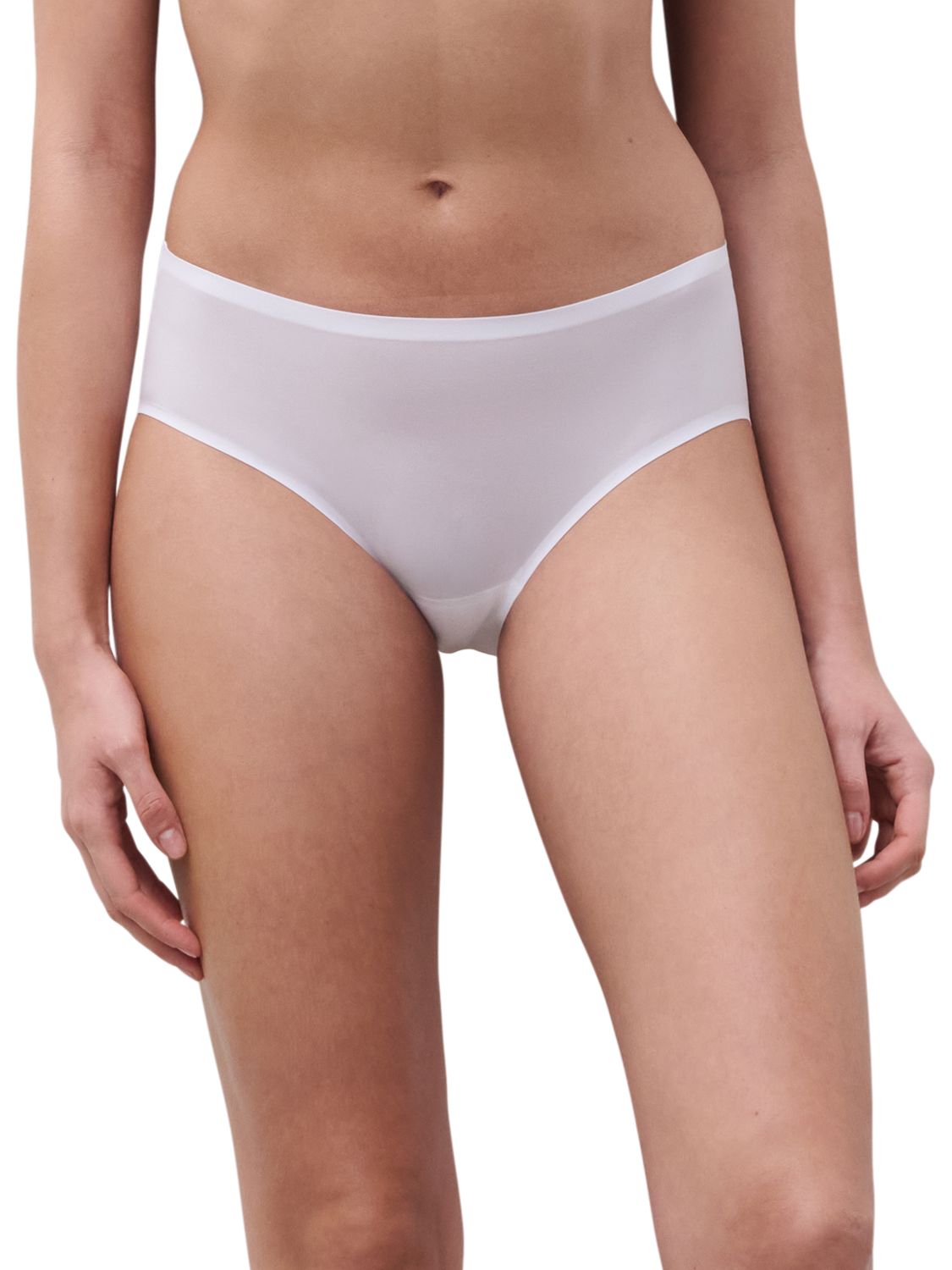 Chantelle softstretch Hipster: Wit, Shorty model, naadloos ( TU: XS/XL )