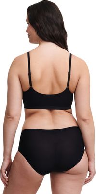 Chantelle softstretch Hipster: Zwart, Shorty model, naadloos ( TU: XS/XL )