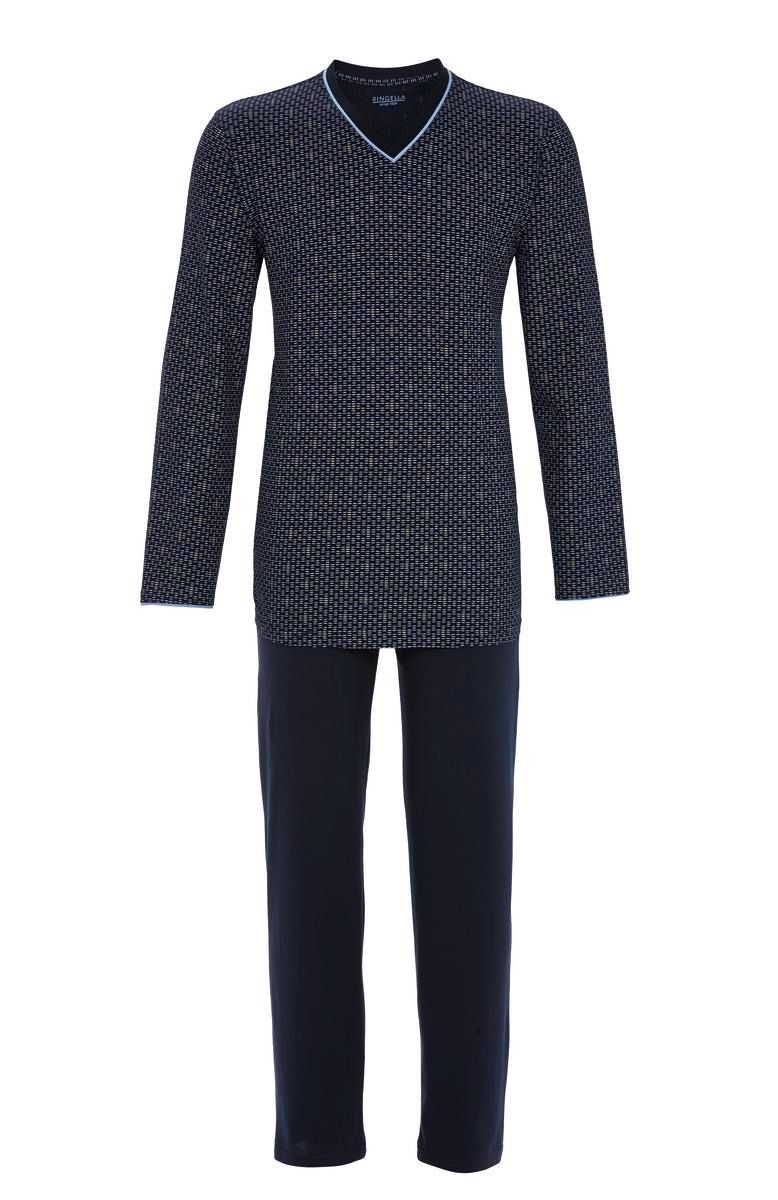 Ringella Heren Pyjama: Blauw