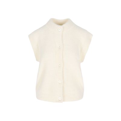 Punto Gilet zonder mouwen: Ecru of Navy, Elini